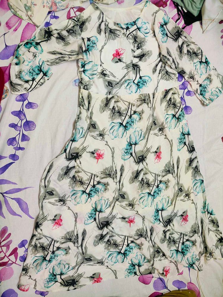 Floral Print Dress