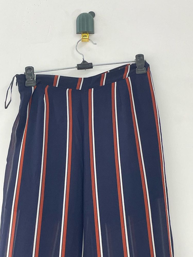Striped Wide Leg Pants