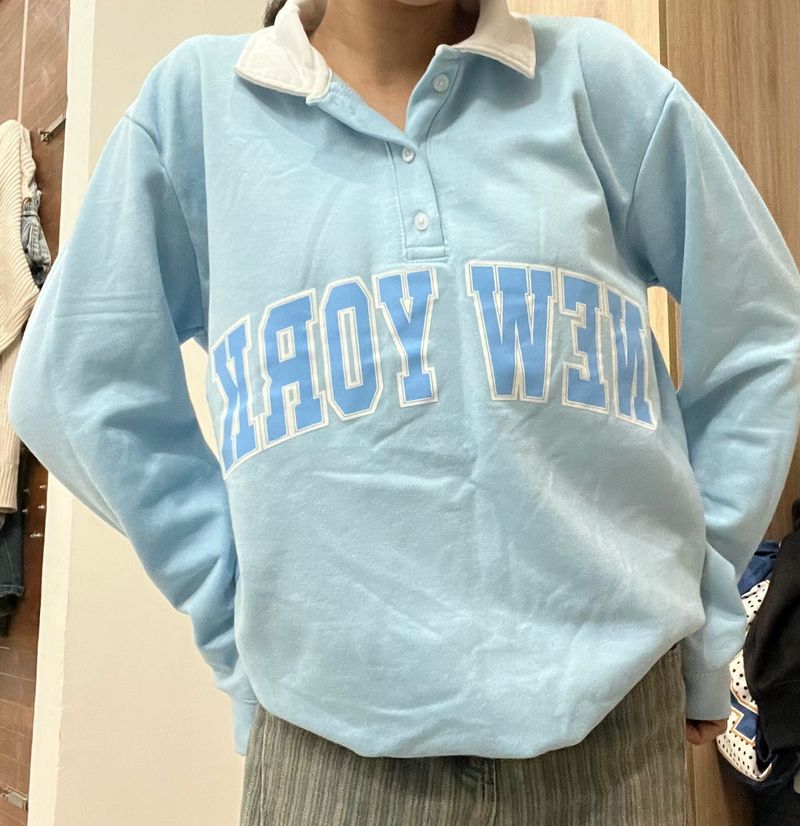 Cute Blue Sweatshirt