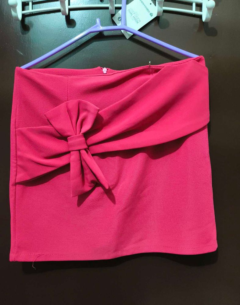 Pink Bow Skirt