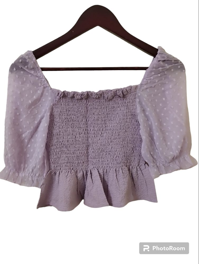 Levender Cute Ruffle Top (Women&#39;s)