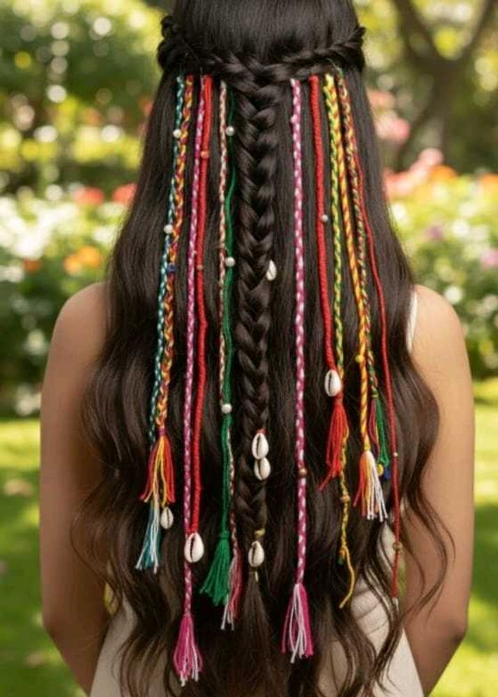 Boho Braided Hair Accessory