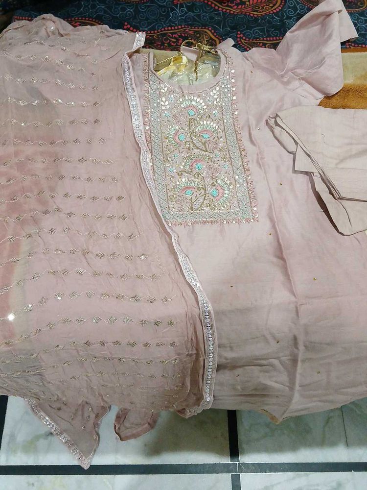 I&#34;m Selling Punjabi Suit With Gota Patti Work
