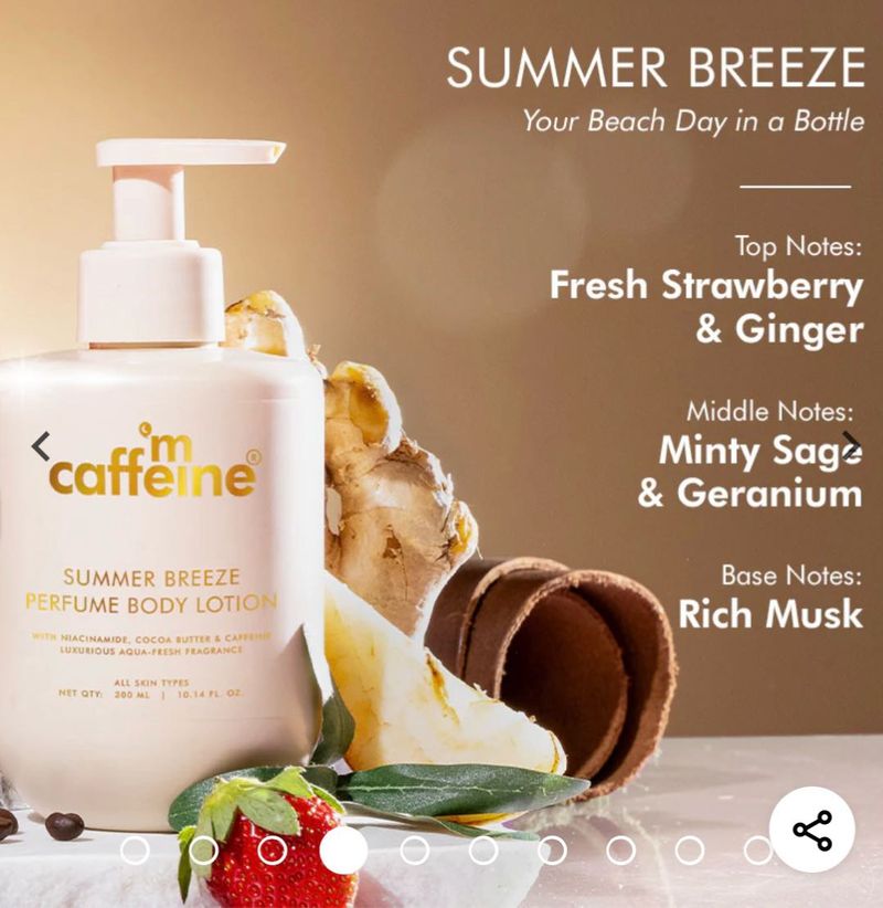 Mcaffine Perfume Body Lotion