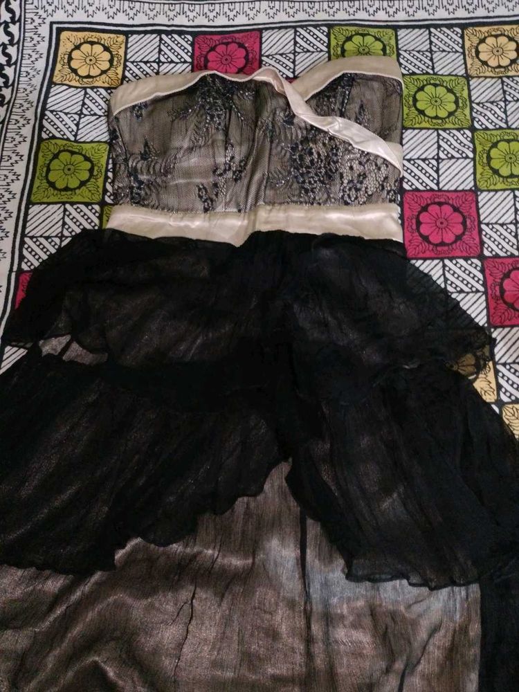 Black Hi-Lo Dress