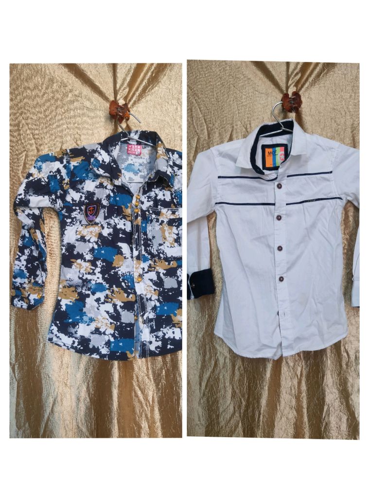 2 Shirts For 3-5Years Old Boy