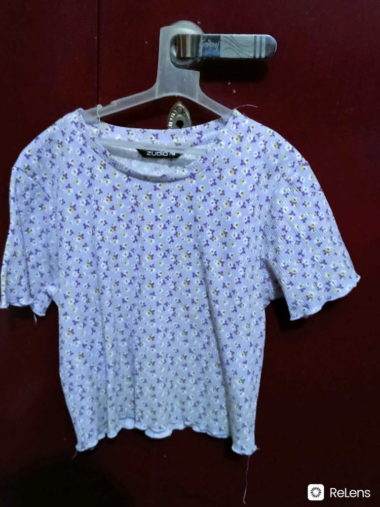 Zudio Cute Crop Top