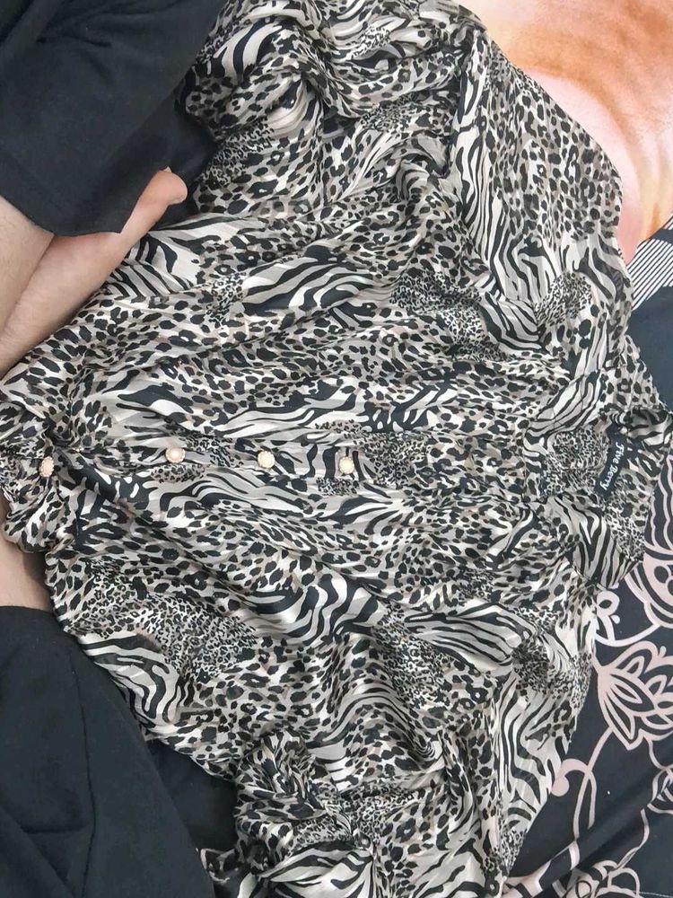 Animal Print Top