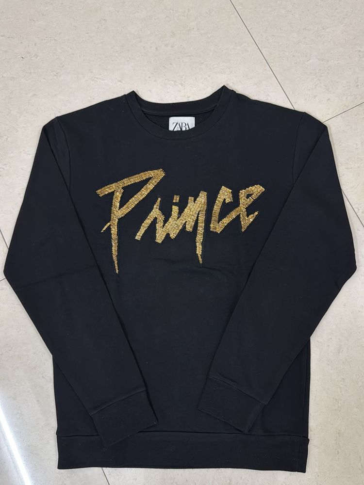 Zara Prince Graphic Sweatshirt