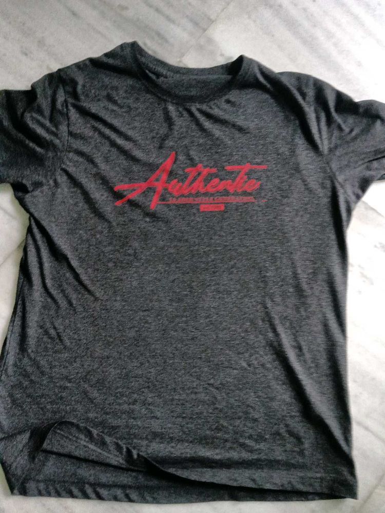 Gray Authentic T-Shirt