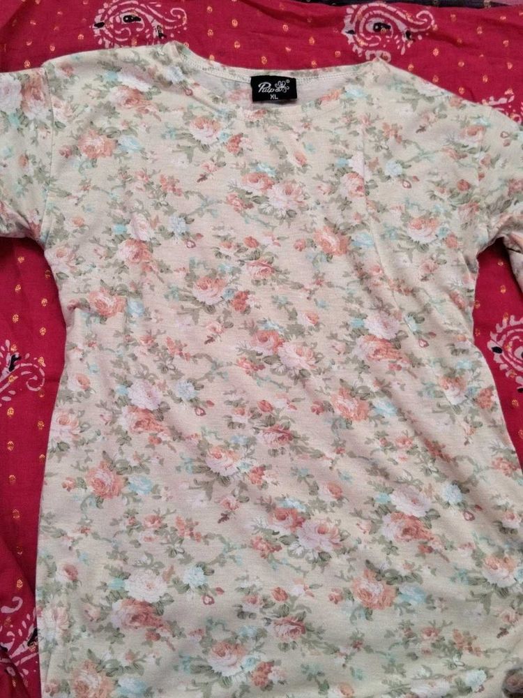Floral Print Top