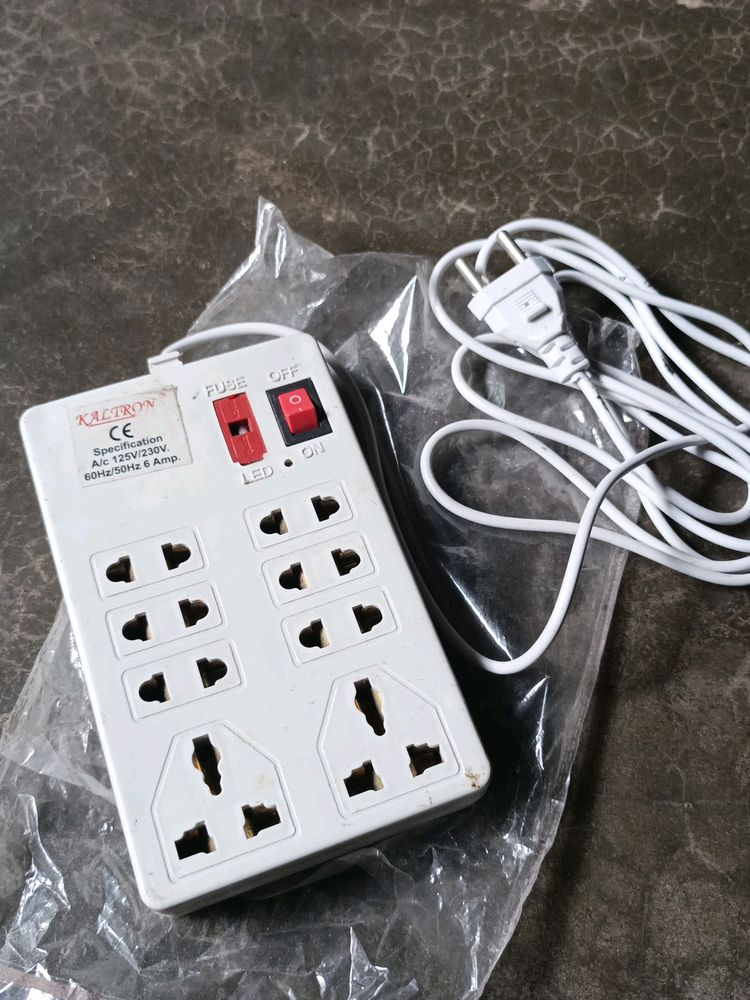 Kaltron 6 AMP 240v Mini Power Strip No Replace Of