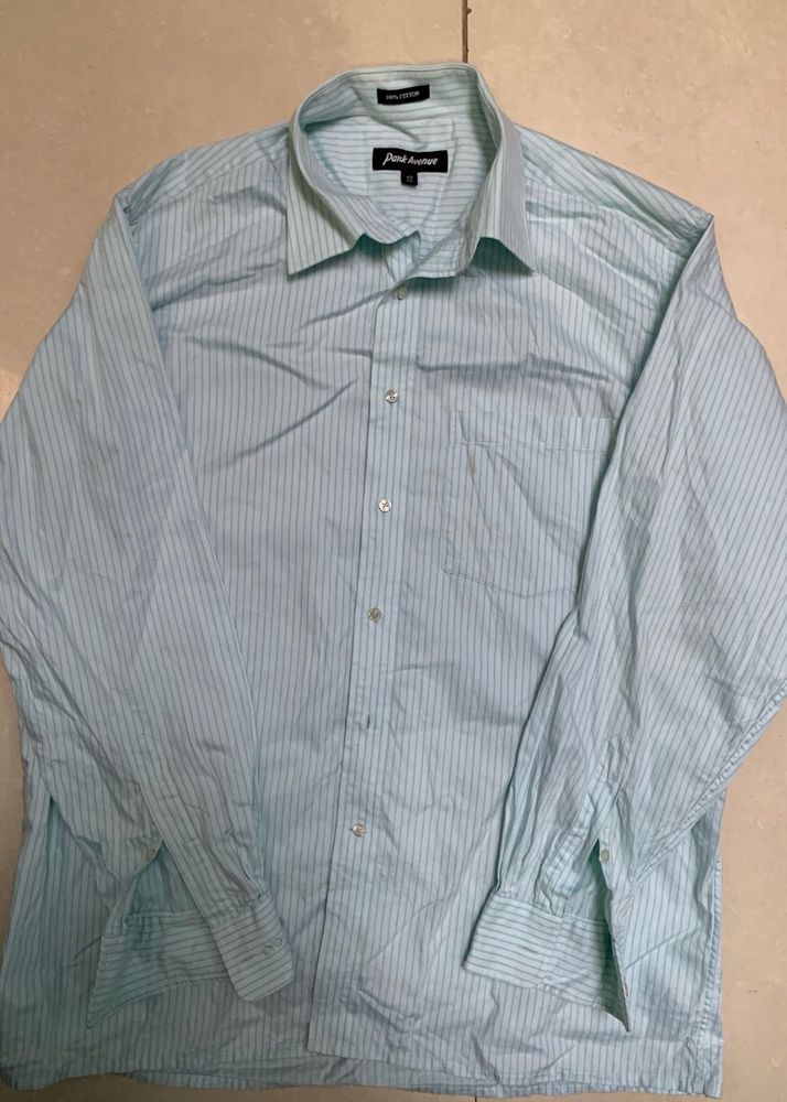 Park avenue Striped Dress Shirt