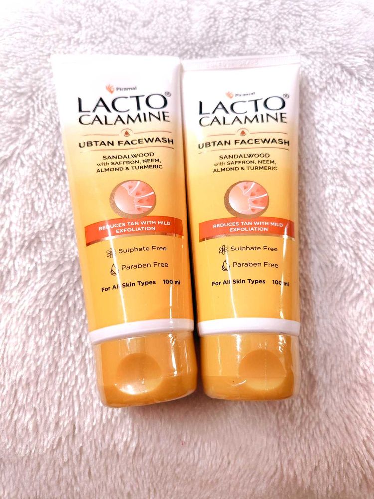 Lacto Calamine Ubtan Face Wash for Glowing Skin |