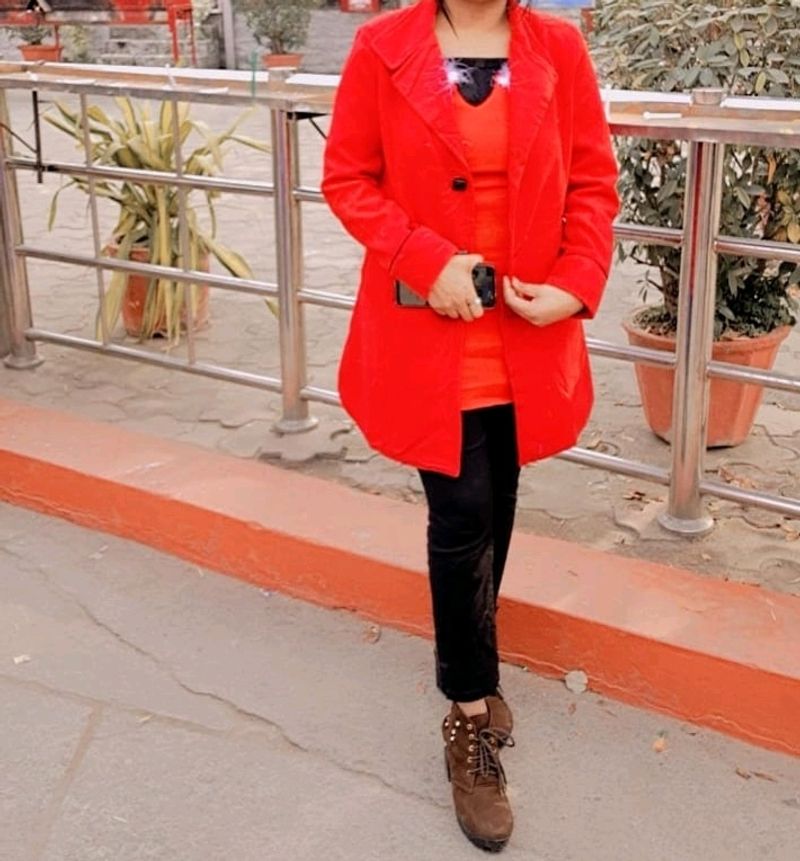 Red Long Coat