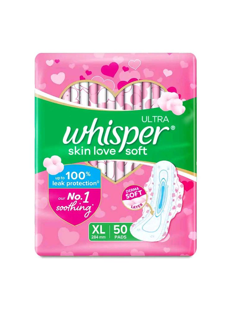 New Whisper 50 Sanitary pads