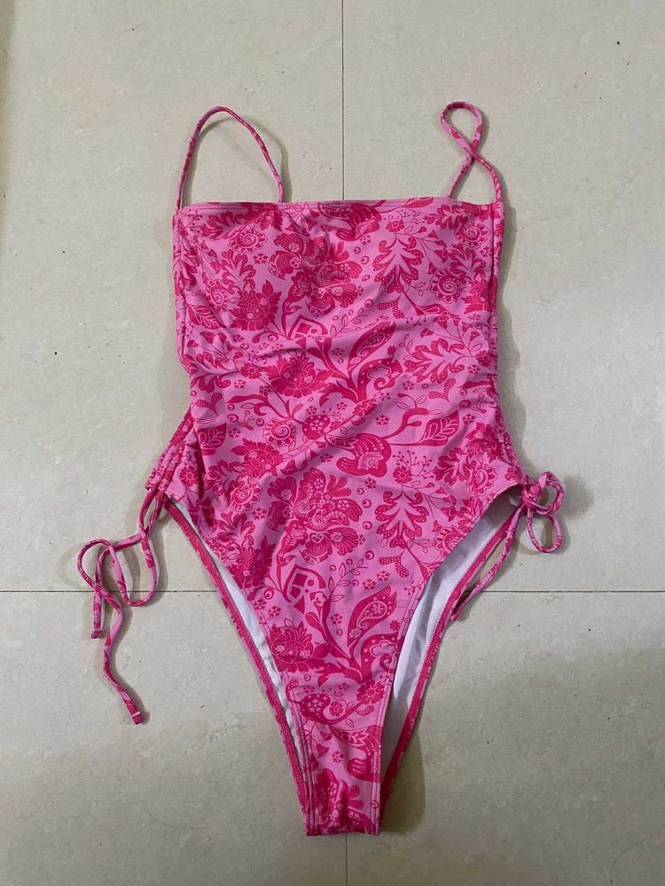 Floral One Piece Swimsuit