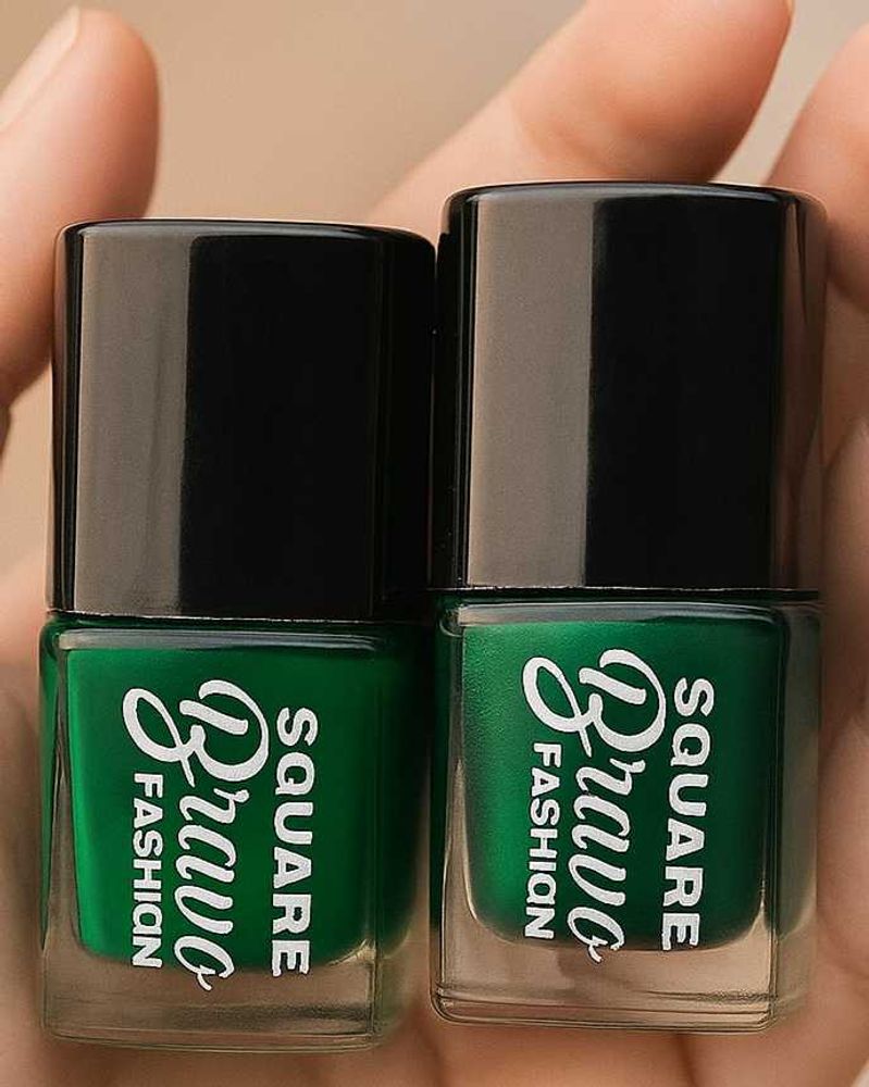 Green Nail Polish Set