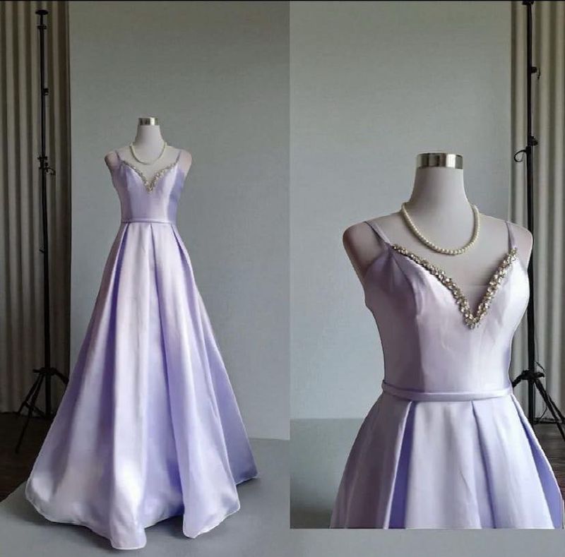 Lilac Ball Gown