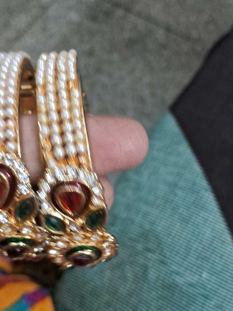 Pearl &amp; Stone Kangan