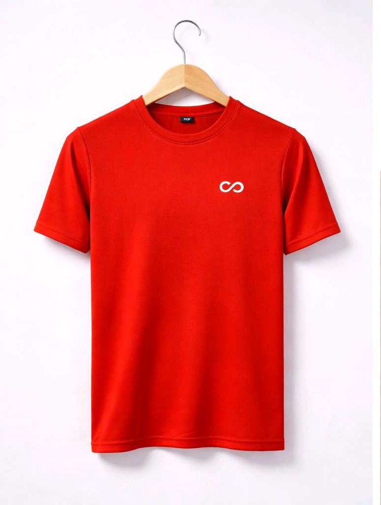 Red Casual T-Shirt