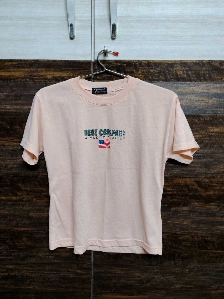 ❗ CLEARANCE ❗ Peach Basic Tee