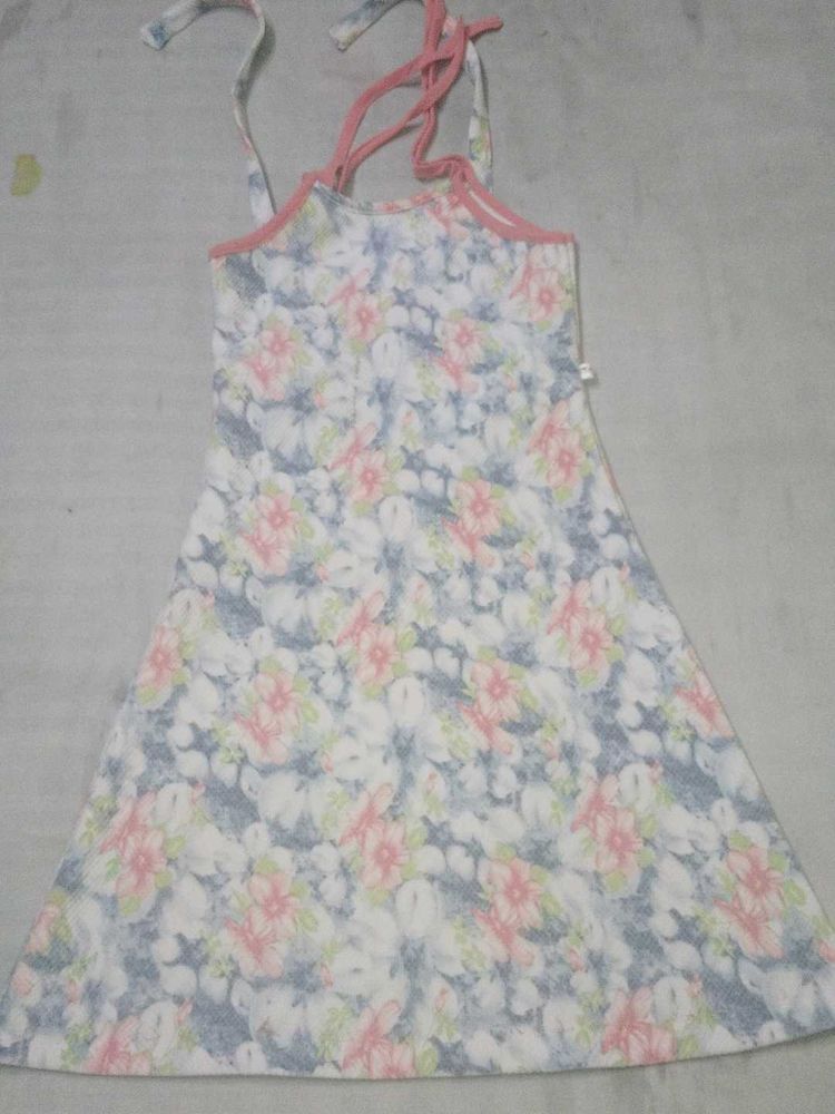 Cute Floral Girls Dress