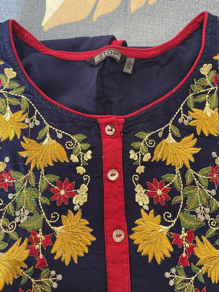 Blue Kurtas