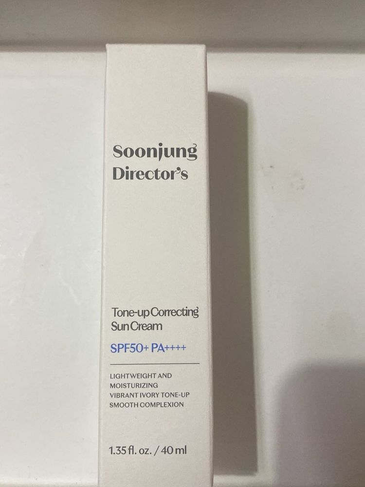 Soonjung Director&#39;s Tone-up Sun Cream