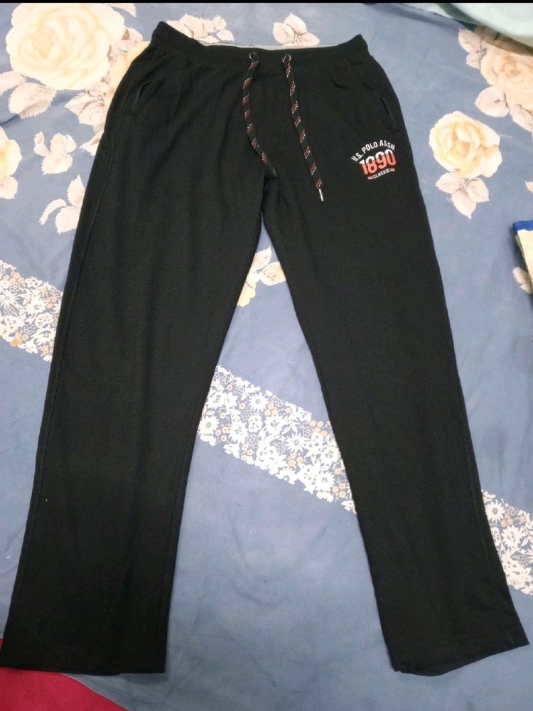 US Polo Assn Black Lounge Pants