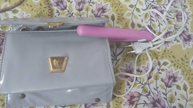 SLING BAG WITH HAIR ACCESSARIES