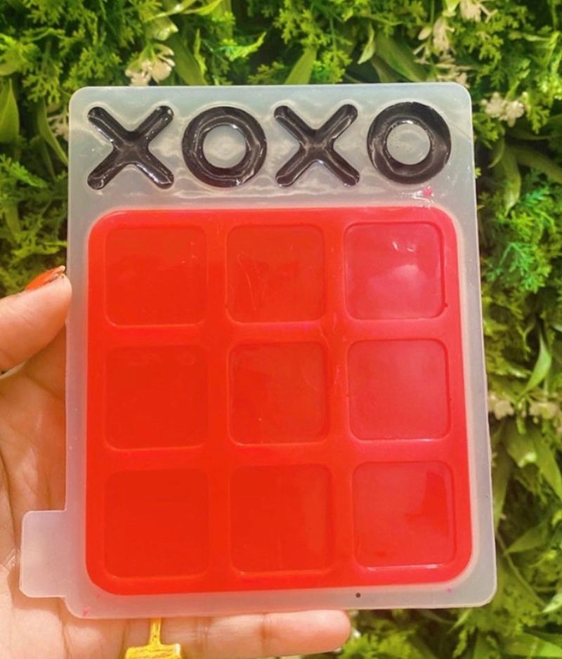 Resin Tic Tac Toe Board Game