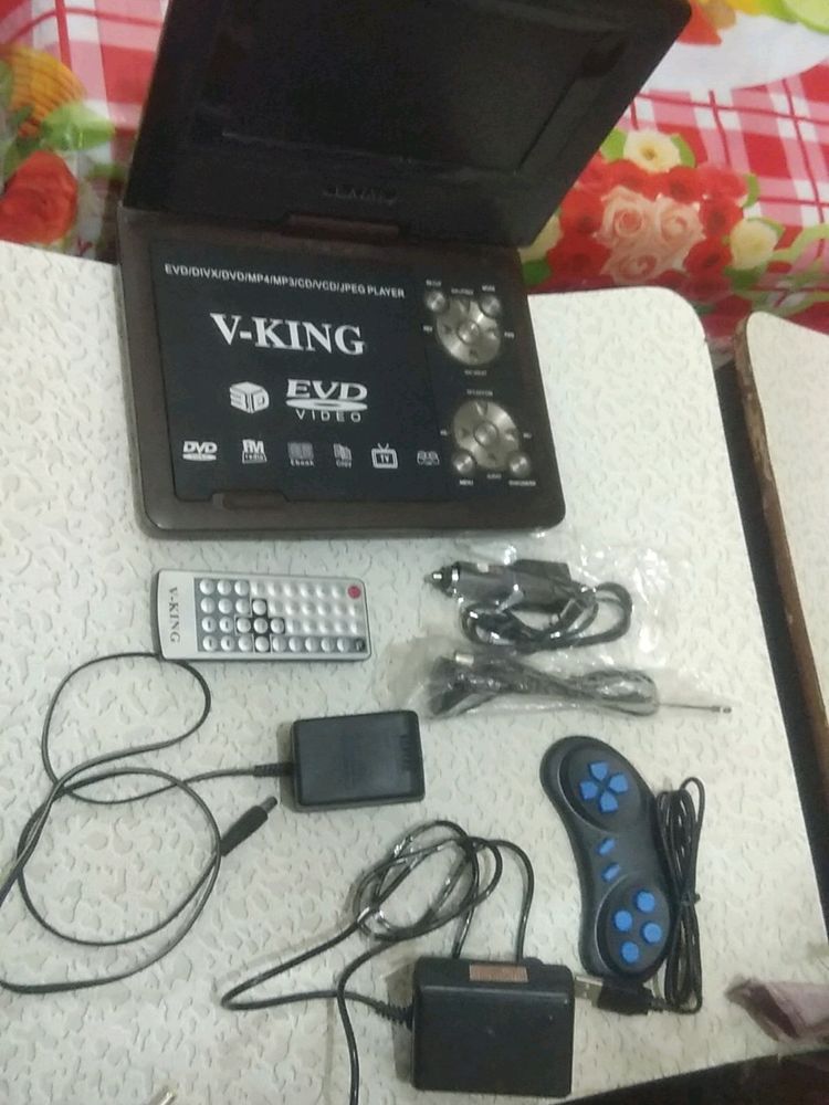 Mini Portable Dvd With Led Screen And USB