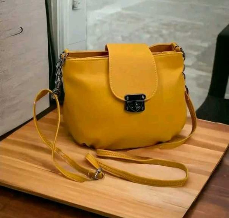 Orange Crossbody Bag