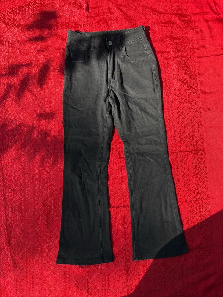 Flared Black Pants