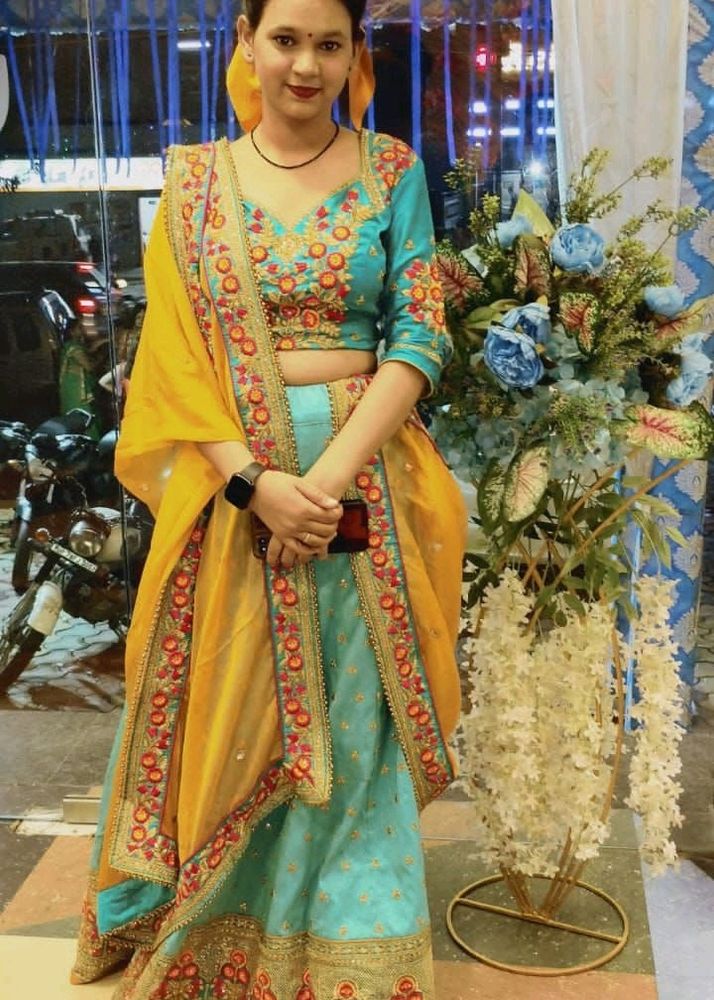 Yellow Lehenga
