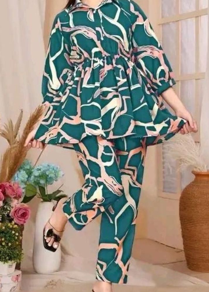 Stylish Printed Co-ord Set