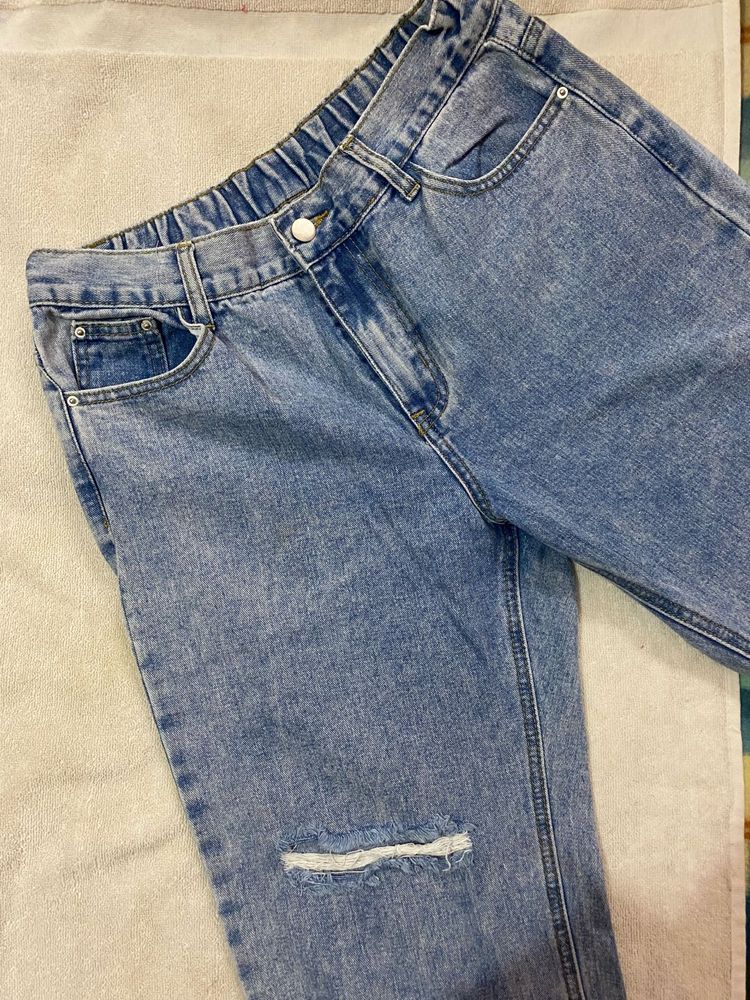 Stylish Blue Denim Jeans