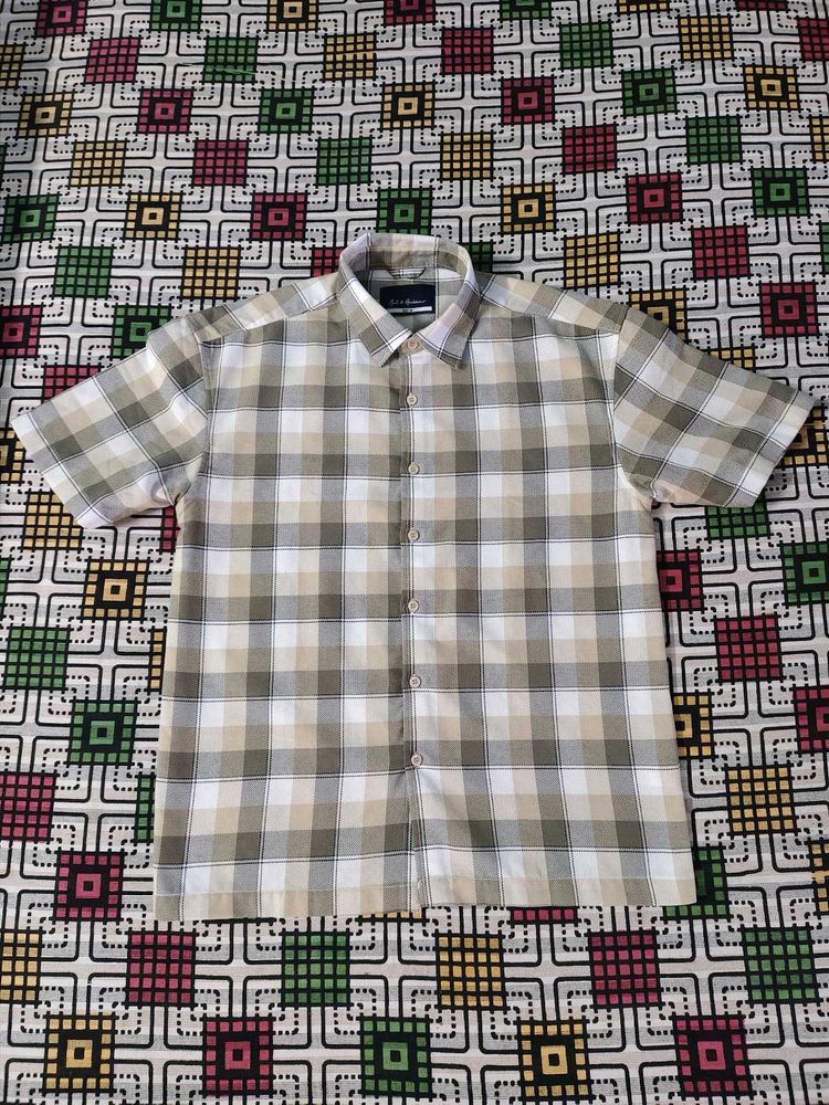 Men Checked Casual Shirt