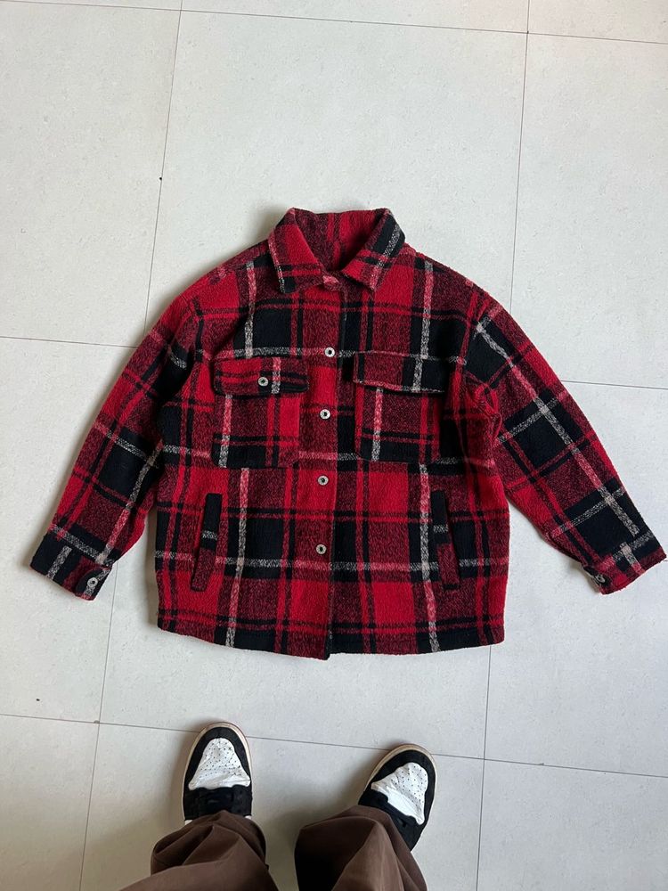 Red Plaid Jacket