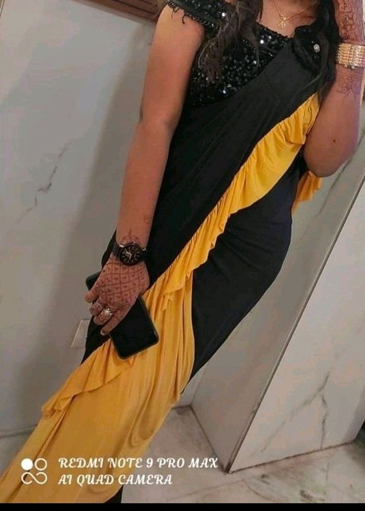 Ready to Wear Saree... Beautiful In Look