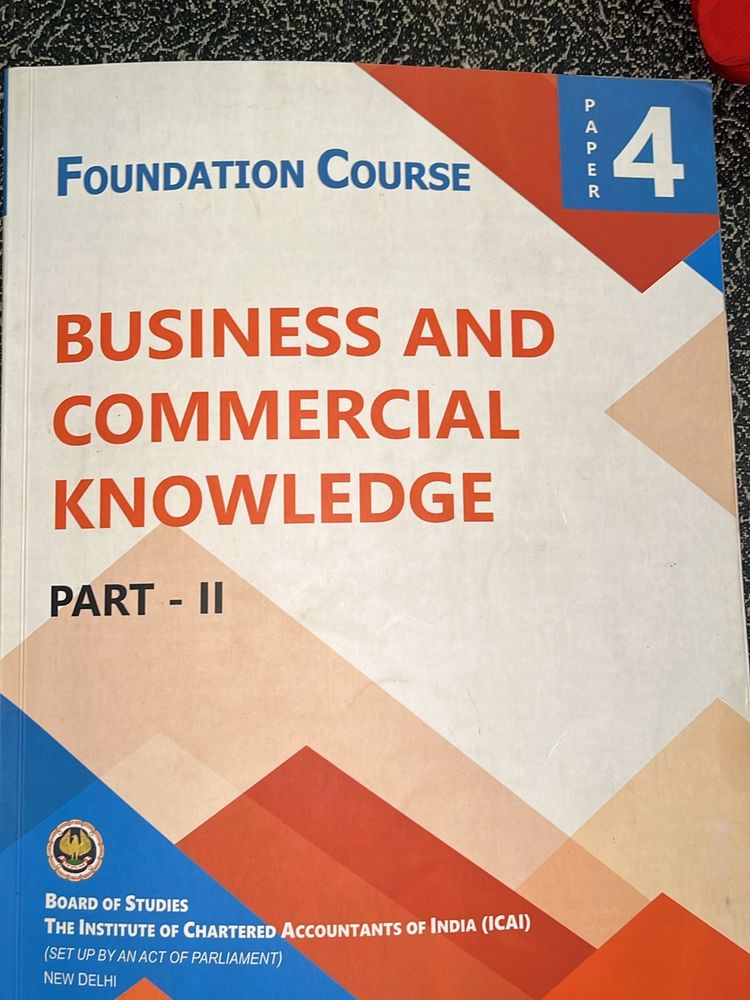 Ca Foundation Bck Book
