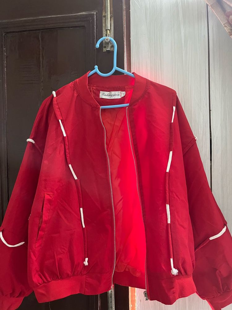 Red Fashion Jacket