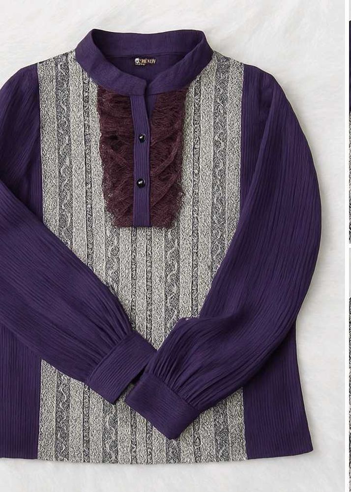 Elegant Ruffled Blouse