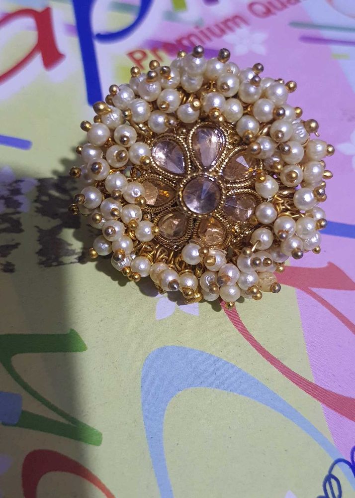 Gajra Moti Ring