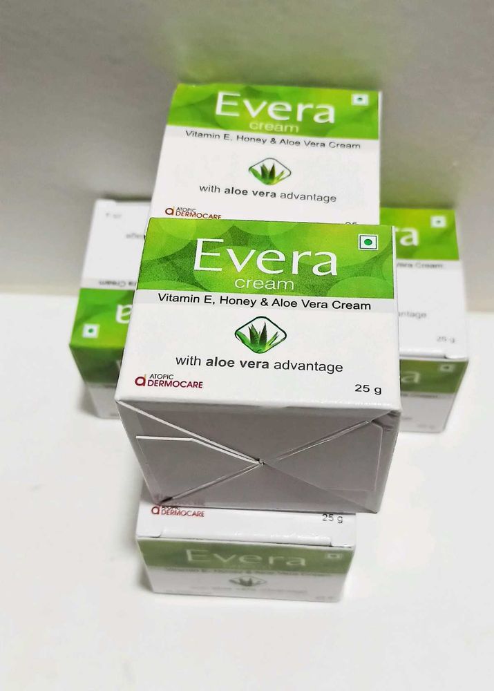 Evera Cream - Vitamin E, Honey &amp; Aloe Vera