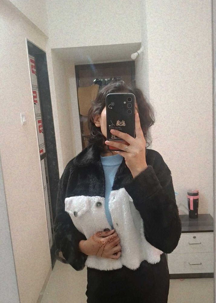 Stylish Two-Tone Jacket