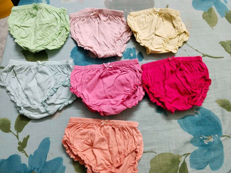 Baby girl panties-7 pieces