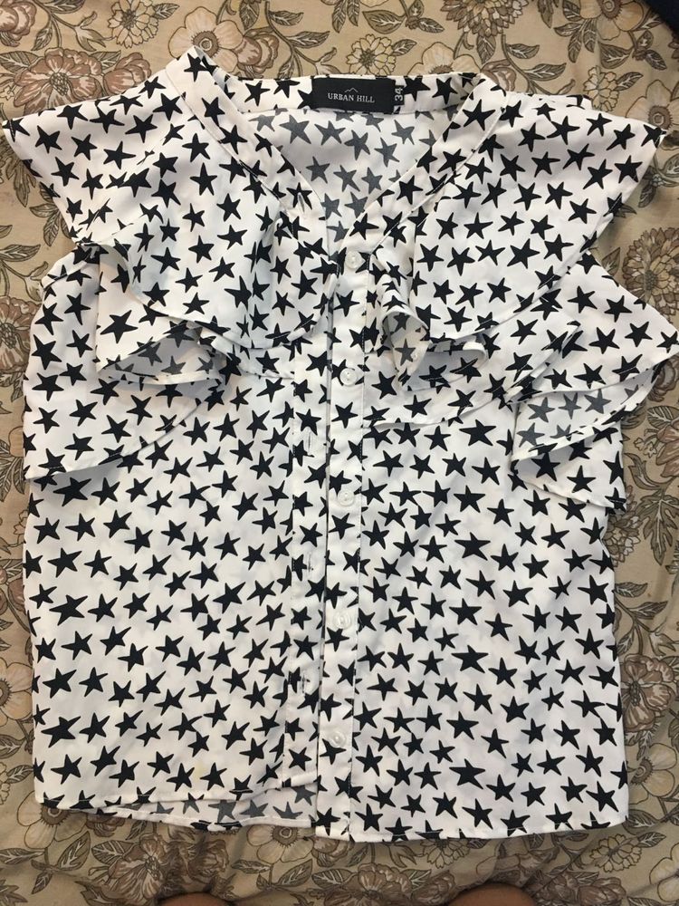 y2k star dots shirt