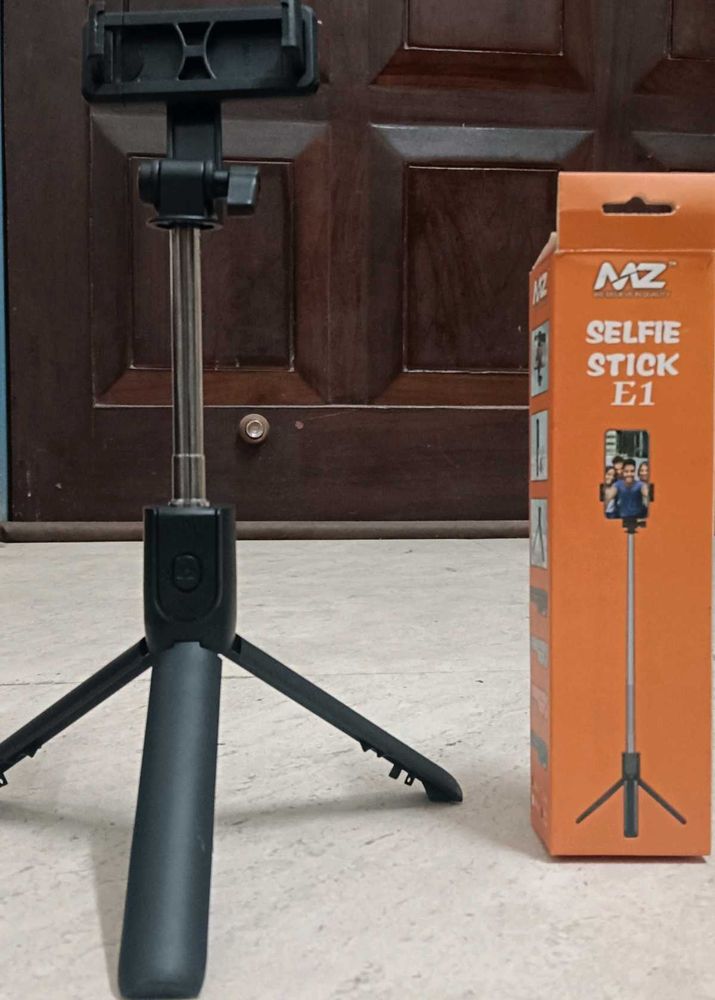 Tripod Type Selfie Stick And A Free Toy car
